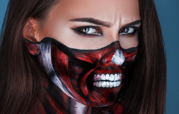 devushka-body-art-karie-glaza
